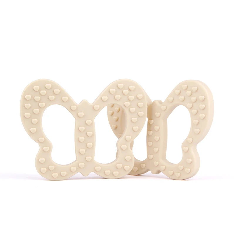 Chengkai Silicone Butterfly Teether Baby Pacifier Pendant 10Pcs BPA Free