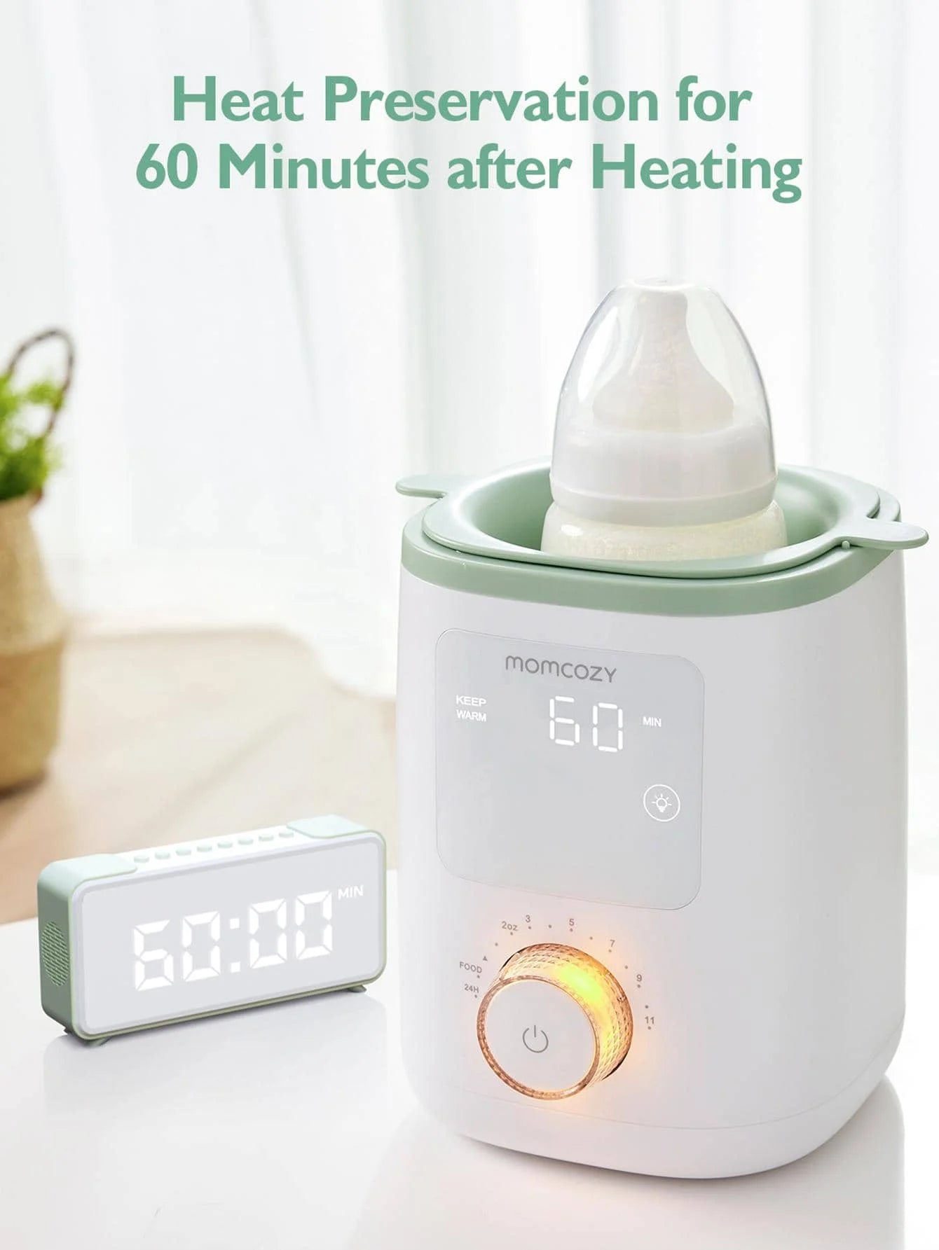 Baby Bottle Warmer For Breastmilk Safe Warm Water Bath