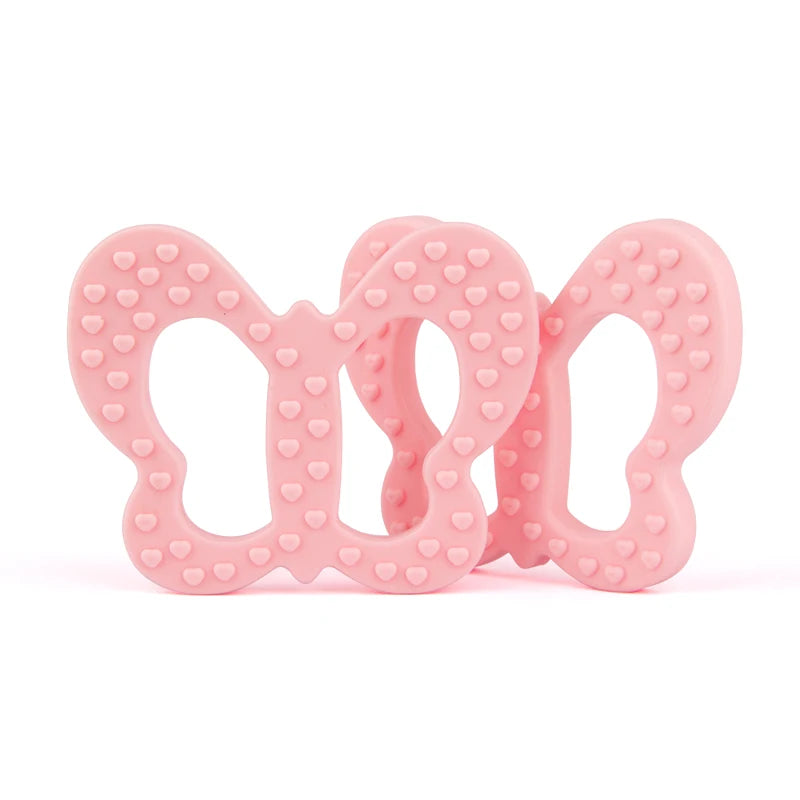 Chengkai Silicone Butterfly Teether Baby Pacifier Pendant 10Pcs BPA Free
