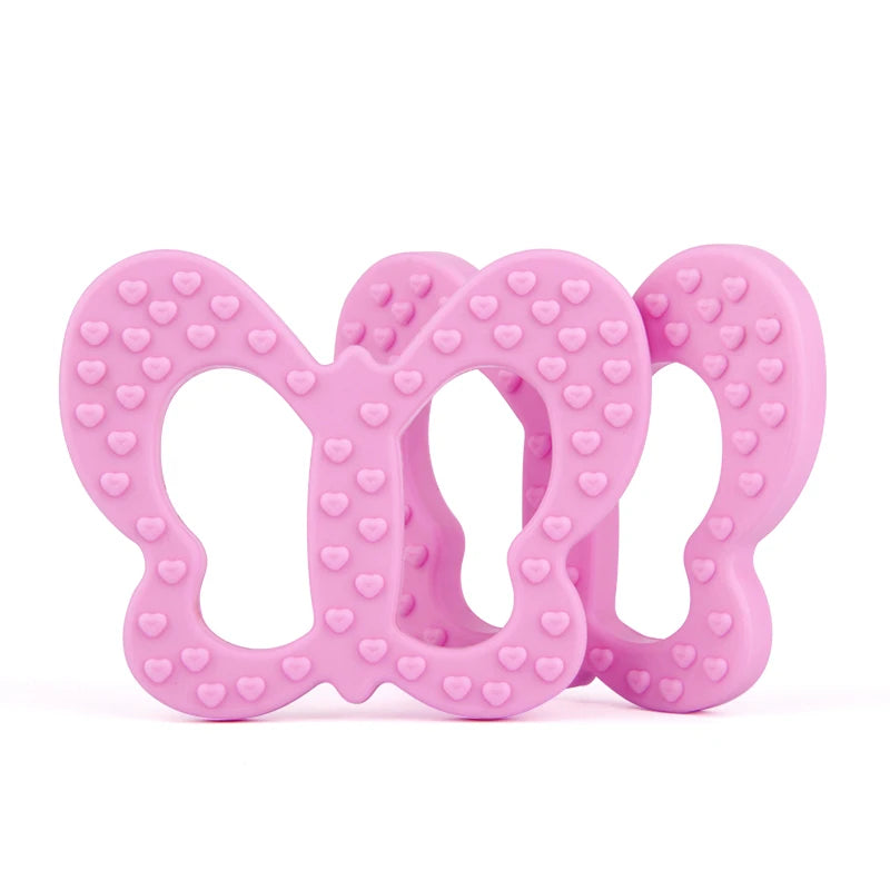 Chengkai Silicone Butterfly Teether Baby Pacifier Pendant 10Pcs BPA Free