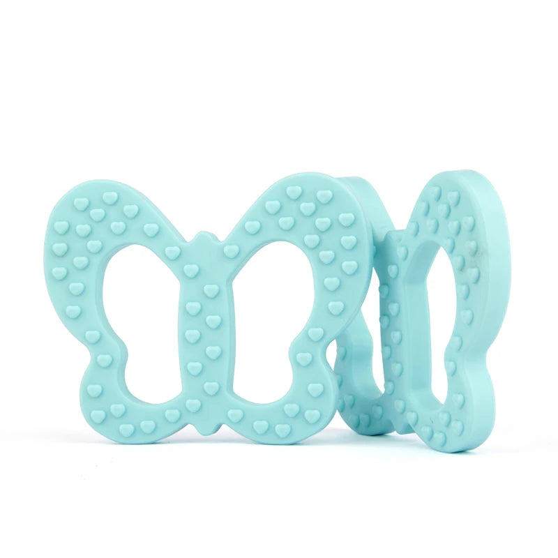 Chengkai Silicone Butterfly Teether Baby Pacifier Pendant 10Pcs BPA Free