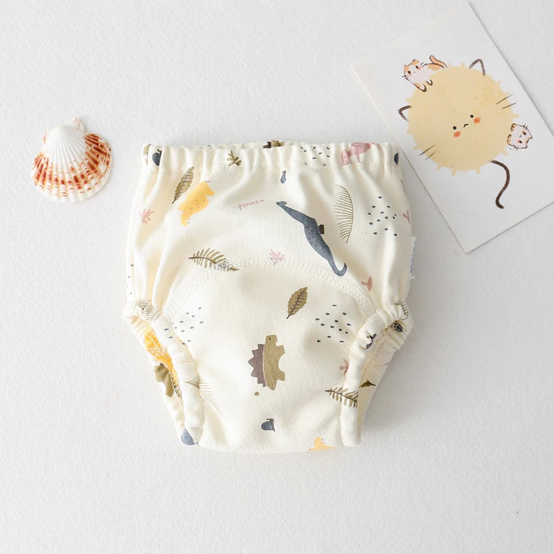 Baby Training Pants Washable Cotton Underwear For Potty Training