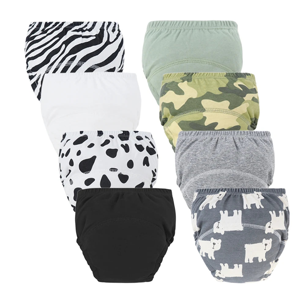 Baby Reusable Waterproof Training Diapers Cotton Nappies