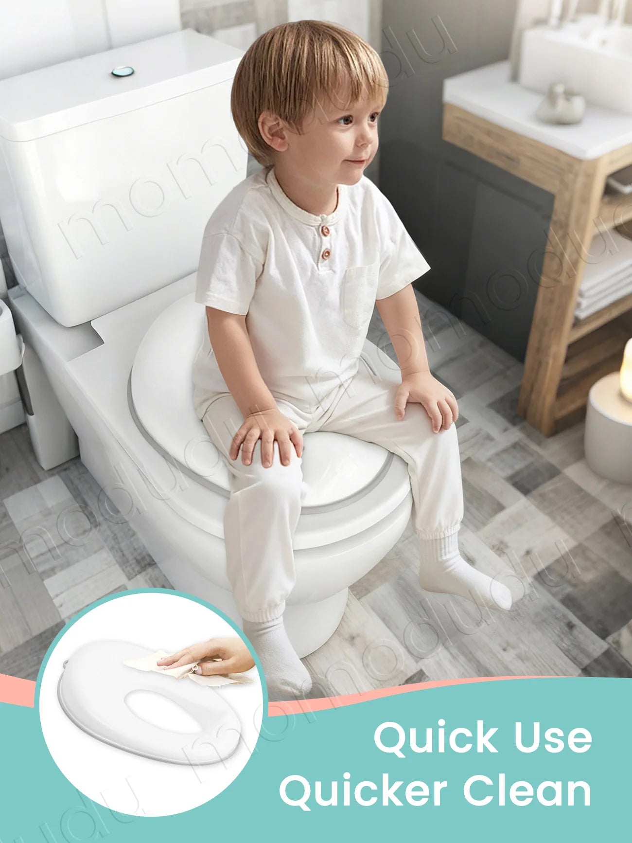 Momo&dudu Portable Toddler Toilet Seat With Splash Guard