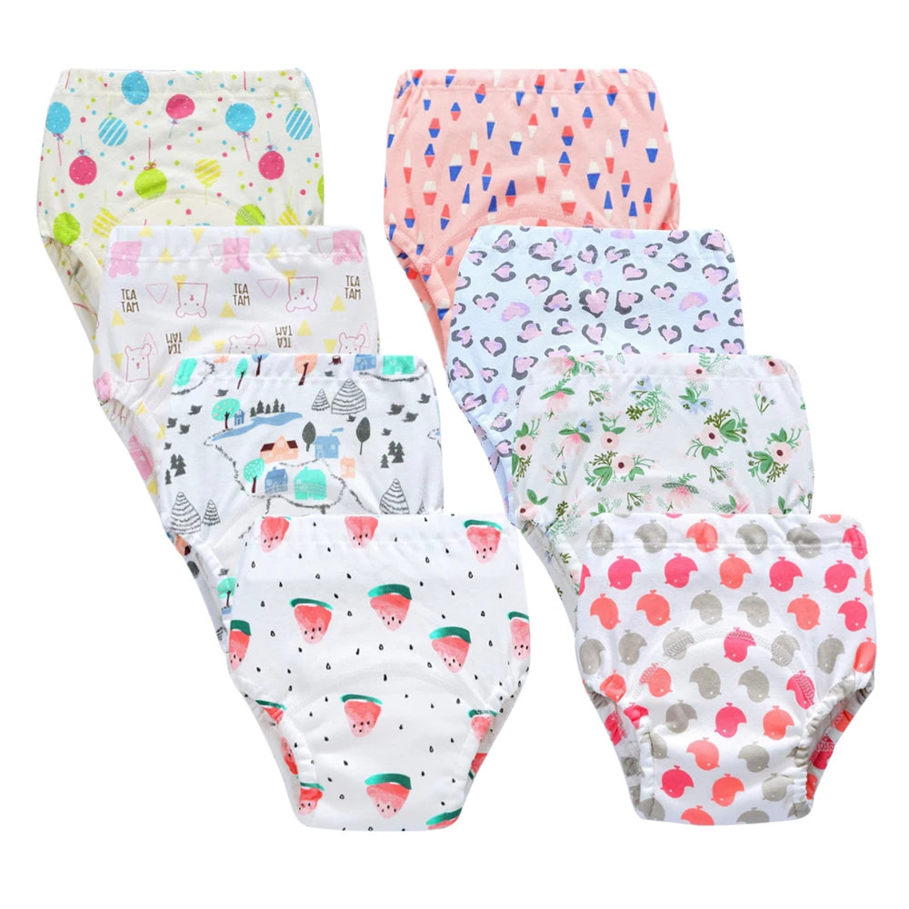 Baby Reusable Waterproof Training Diapers Cotton Nappies