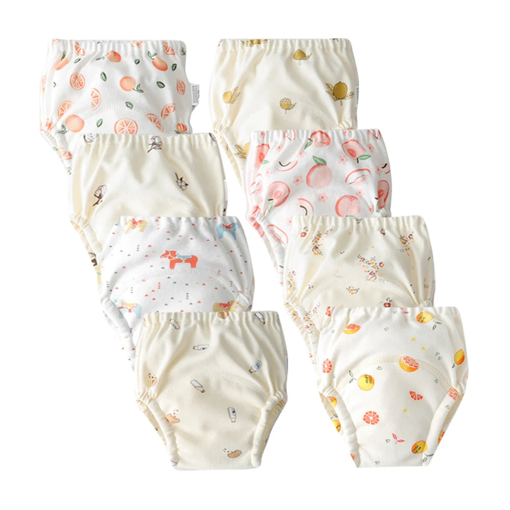 Baby Reusable Waterproof Training Diapers Cotton Nappies