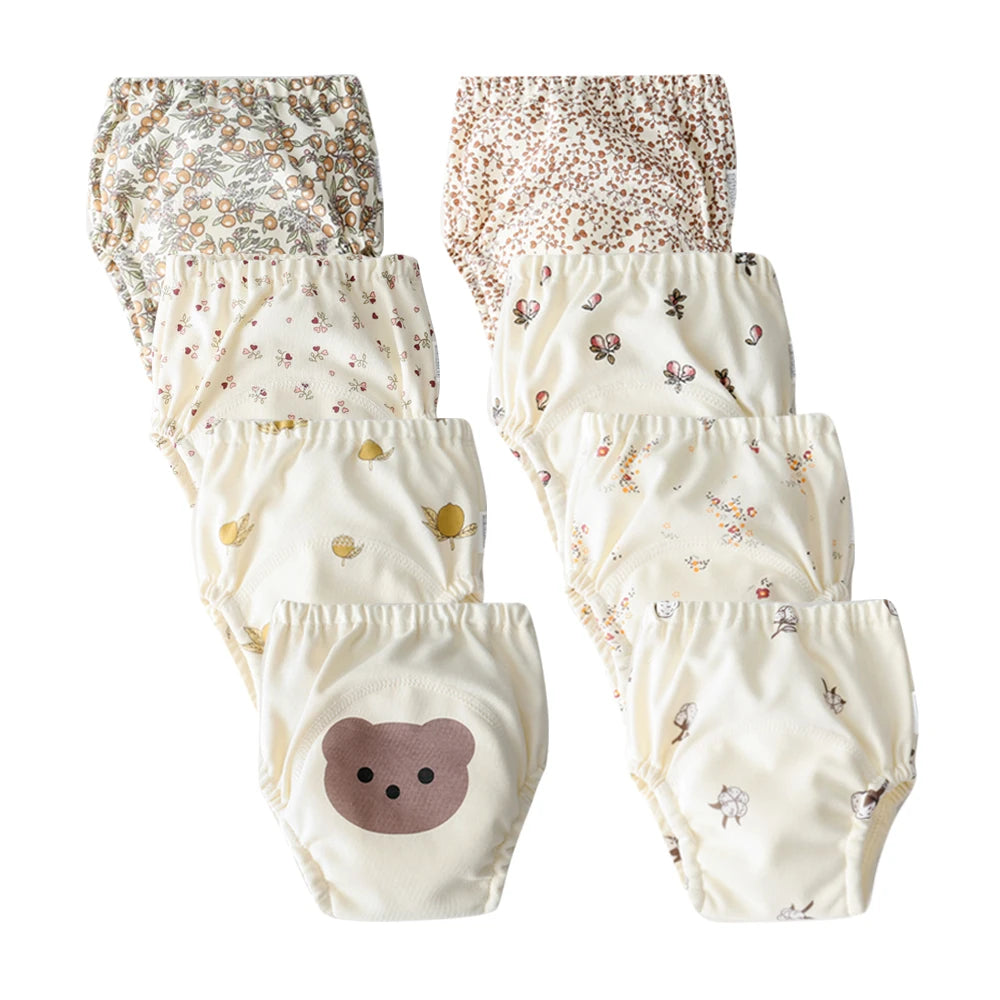 Baby Reusable Waterproof Training Diapers Cotton Nappies