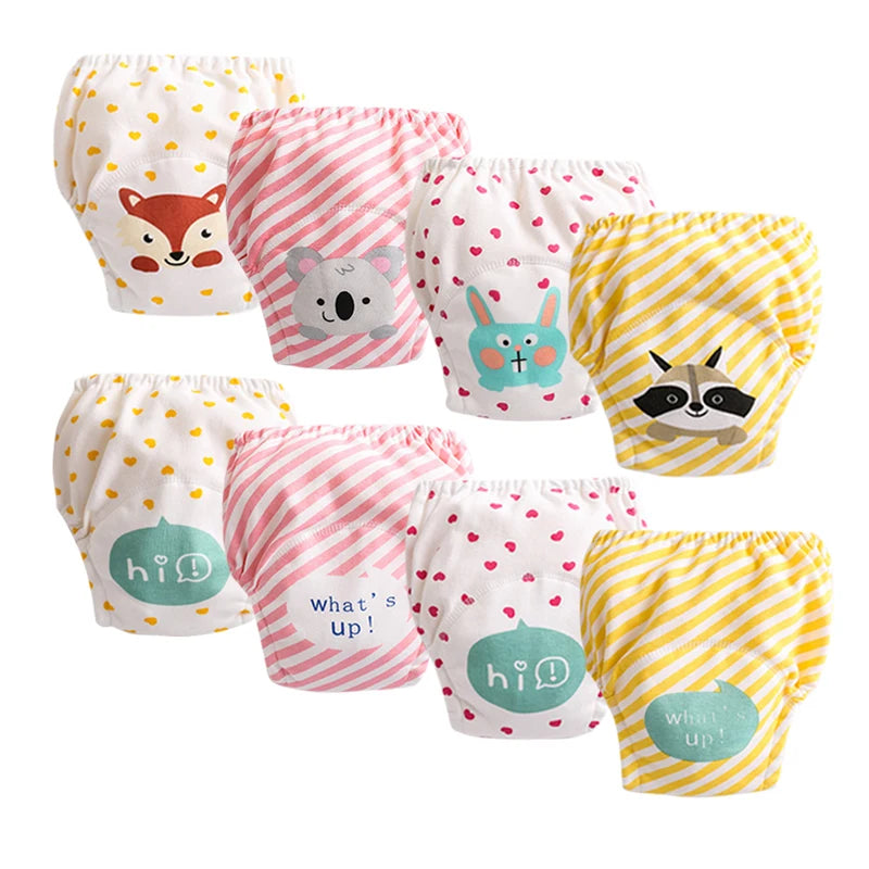 Baby Reusable Waterproof Training Diapers Cotton Nappies