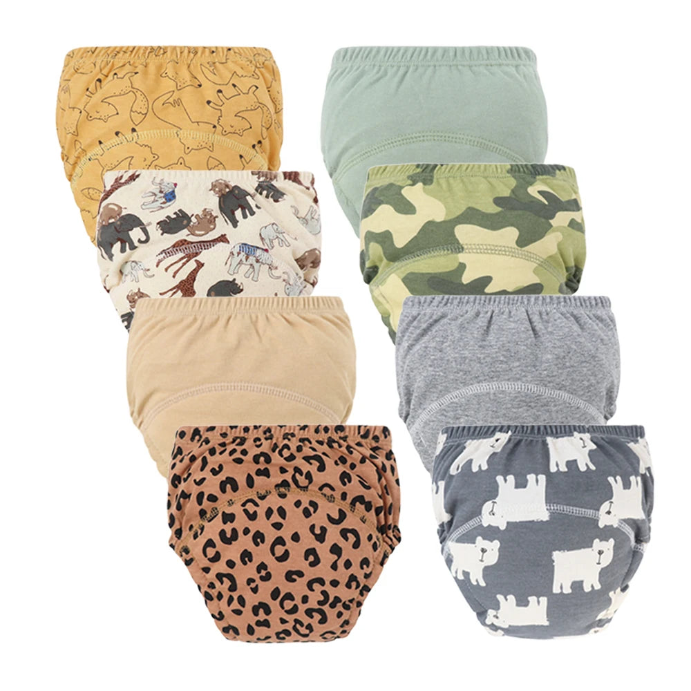 Baby Reusable Waterproof Training Diapers Cotton Nappies