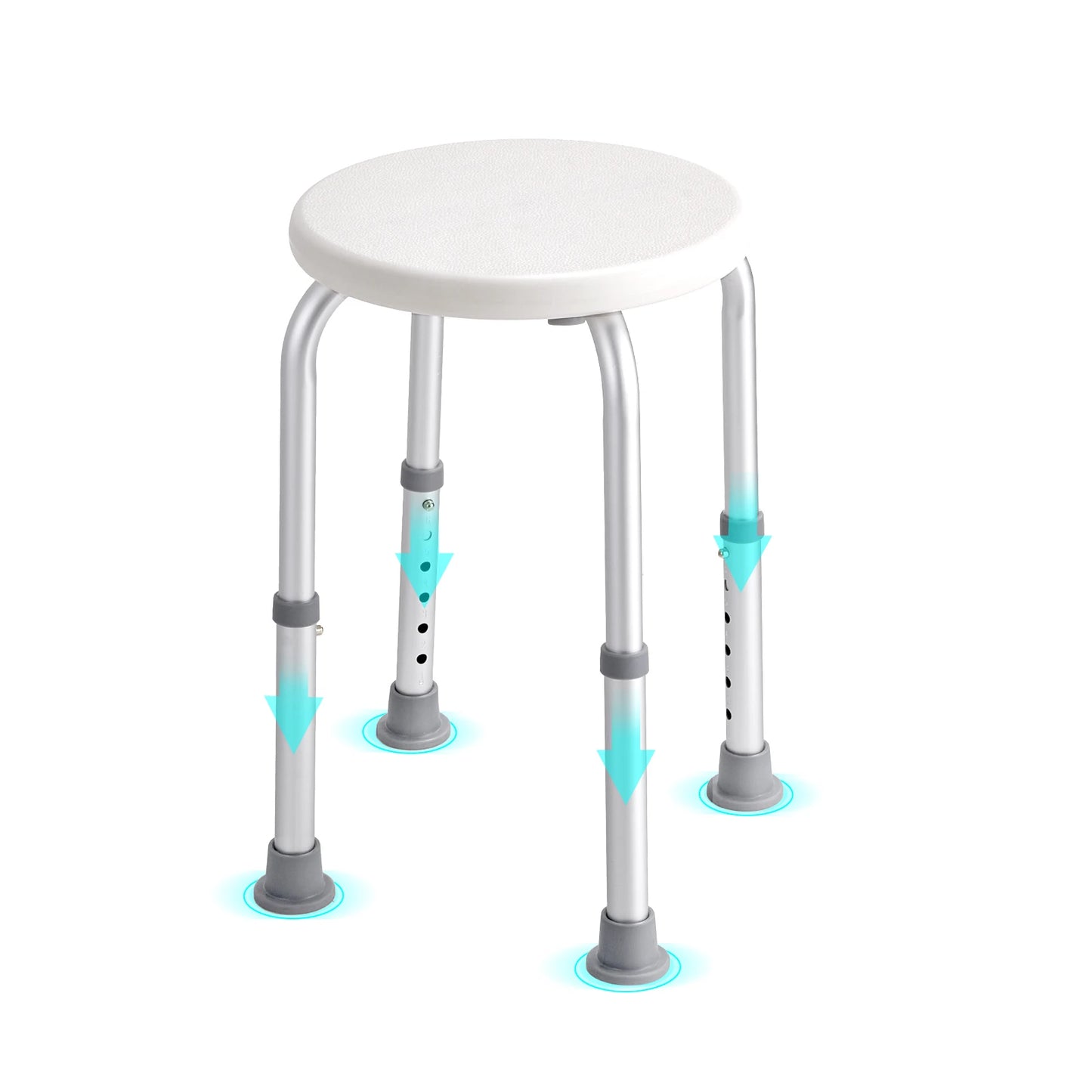 Shower Chair Non Slip Bath Stool For Elderly And Disabled