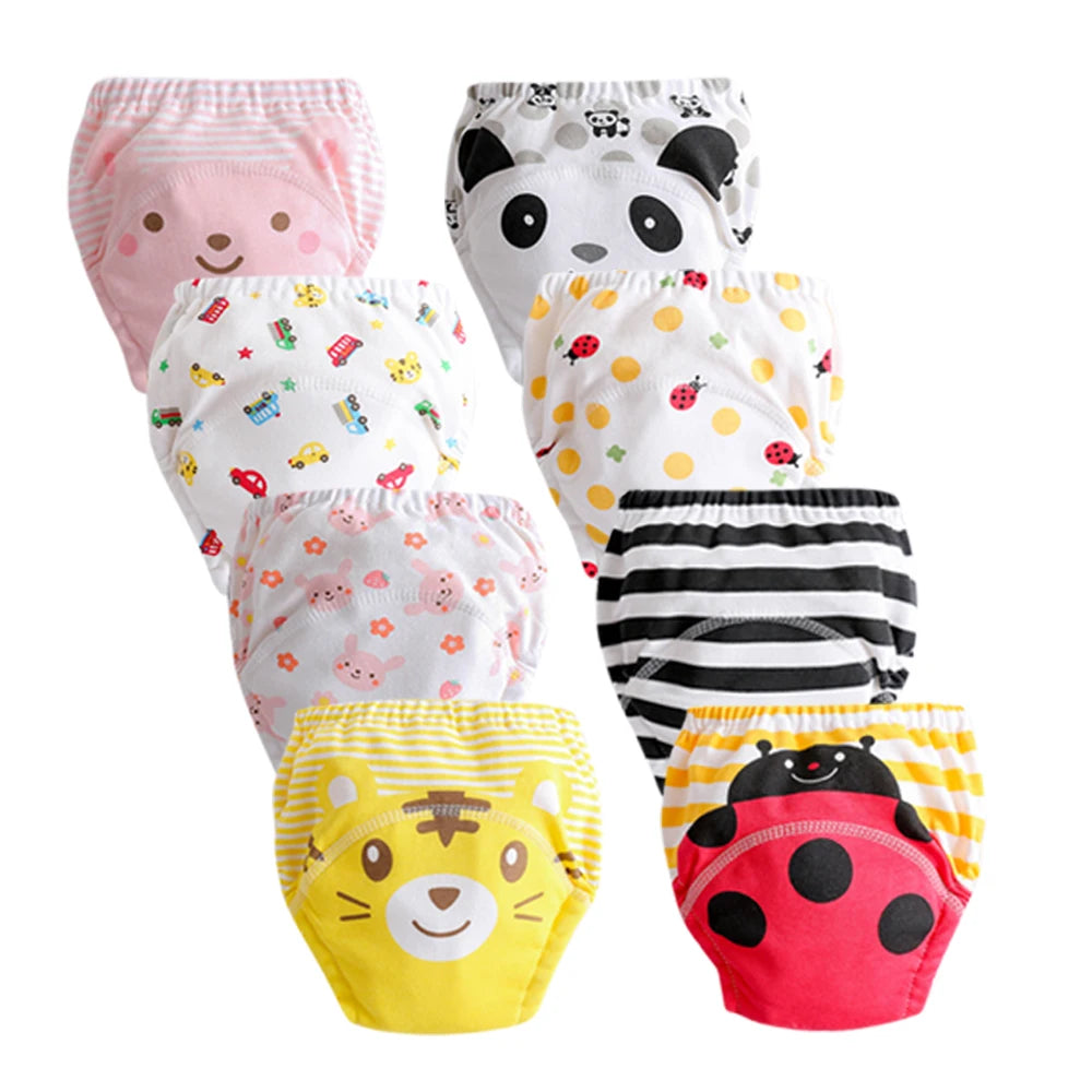 Baby Reusable Waterproof Training Diapers Cotton Nappies
