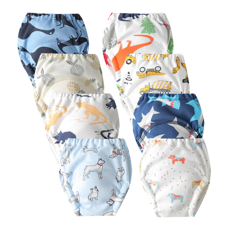 Baby Reusable Waterproof Training Diapers Cotton Nappies