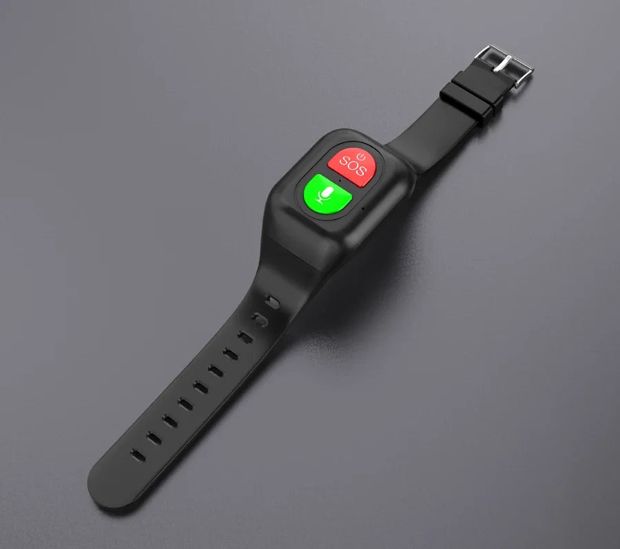 Smart 4G GPS Elder Care Watch Blood Oxygen Heart Rate