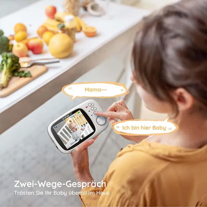 BOIFUN Wireless Baby Monitor With Camera And Night Vision