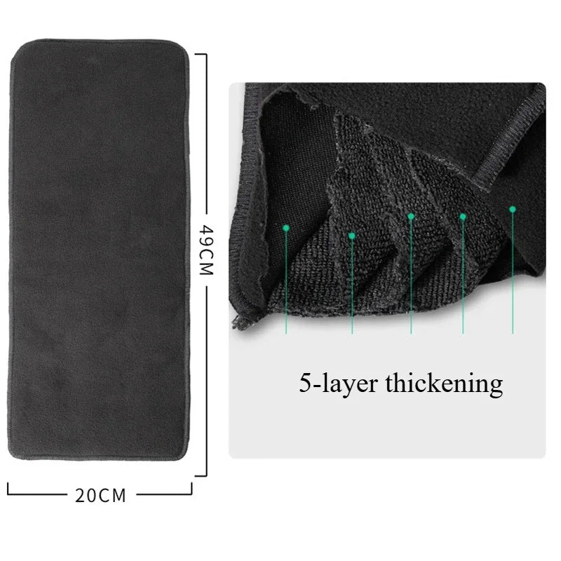 Noocuxuekon Reusable Adult Diapers Washable Cloth Incontinence Pants