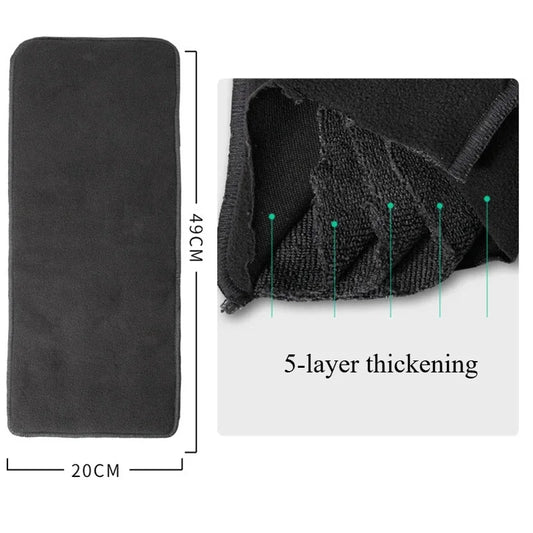 Noocuxuekon Reusable Adult Diapers Washable Cloth Incontinence Pants