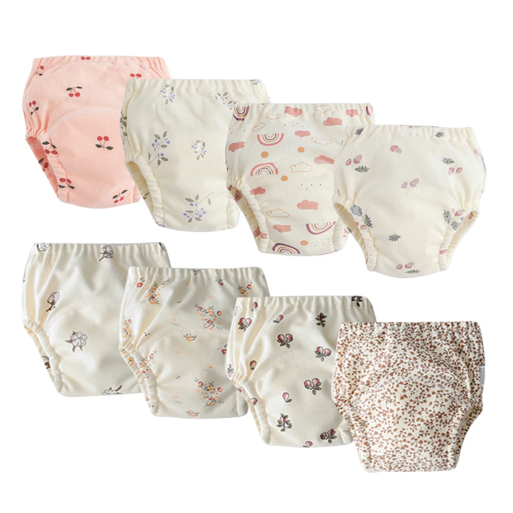 Baby Reusable Waterproof Training Diapers Cotton Nappies