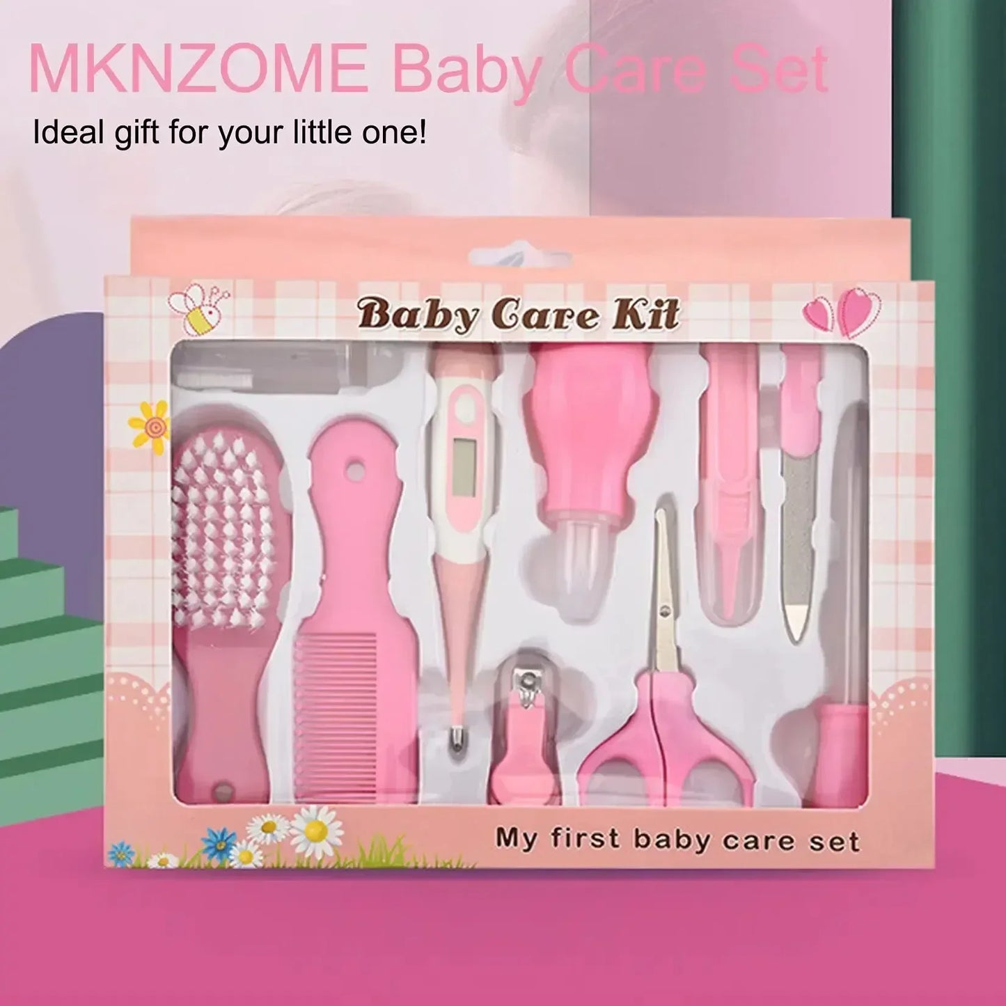 NOVELTY MOON Baby Health Care Grooming Kit With Thermometer