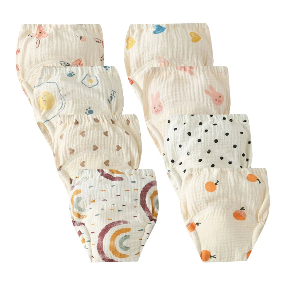 Baby Reusable Waterproof Training Diapers Cotton Nappies