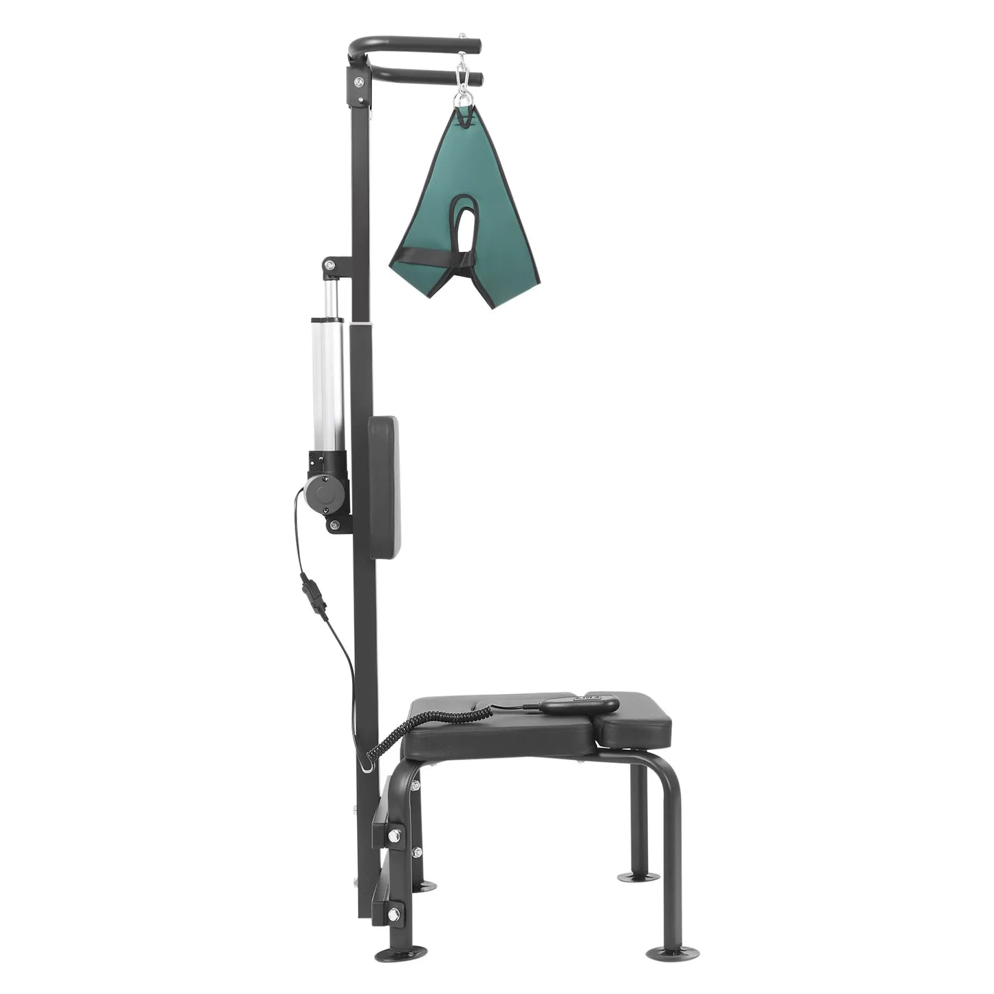 Bymaocar Electric Cervical Traction Device Neck Stretcher 6000N Remote Control