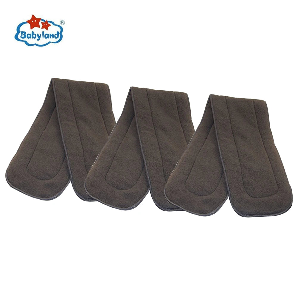Babyland Bamboo Charcoal Adult Diaper Insert 4-Layer Absorbent