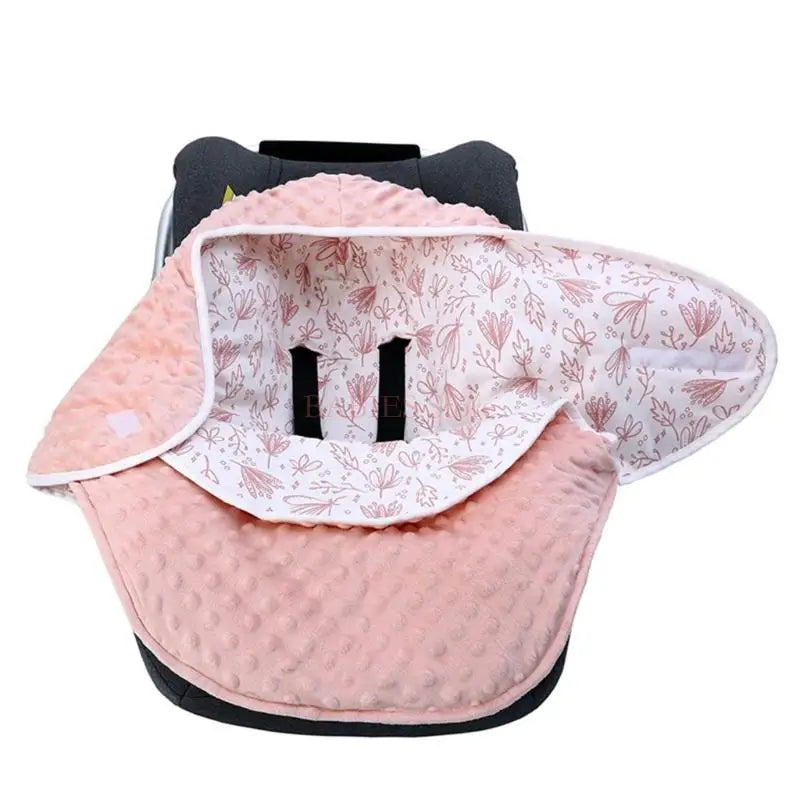 C9GB Baby Car Seat Wrap Blanket Breathable Cotton Swaddle Multi-Pattern