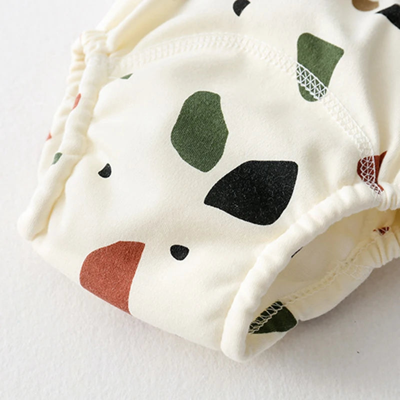 Baby Training Pants Washable Cotton Underwear For Potty Training