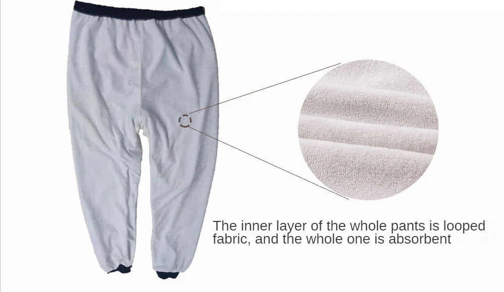 LEEDAMOO Waterproof Washable Incontinence Briefs for Men and Women