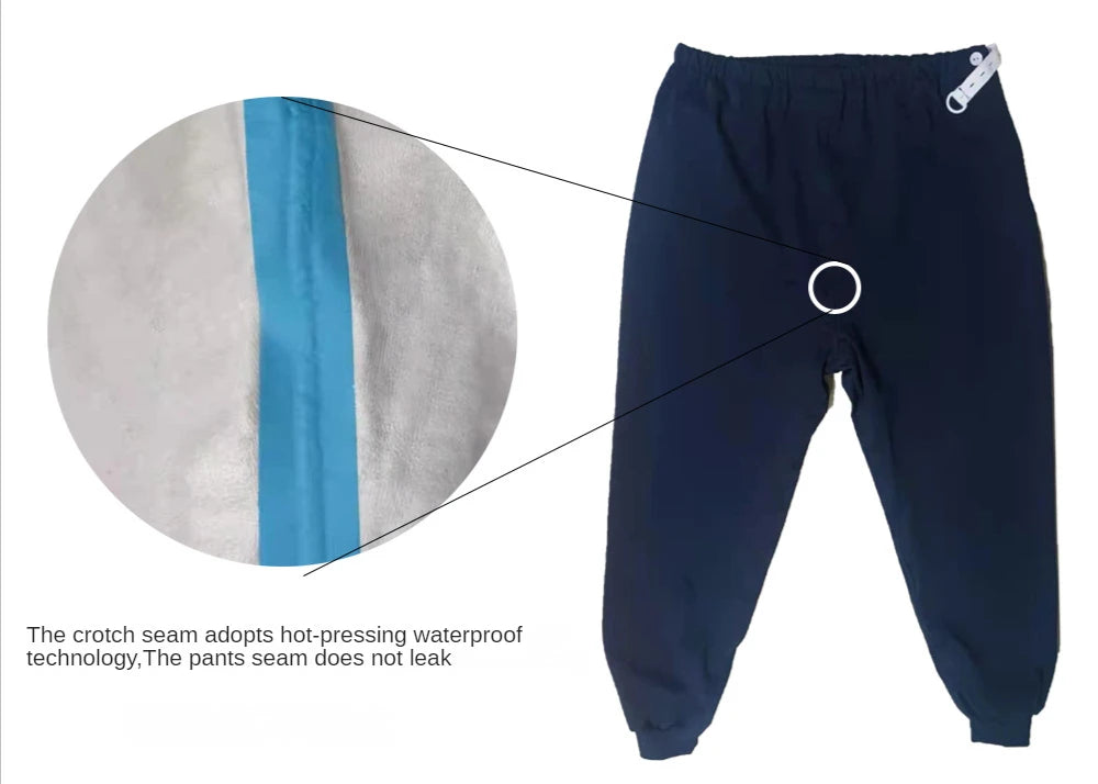 LEEDAMOO Waterproof Washable Incontinence Briefs for Men and Women
