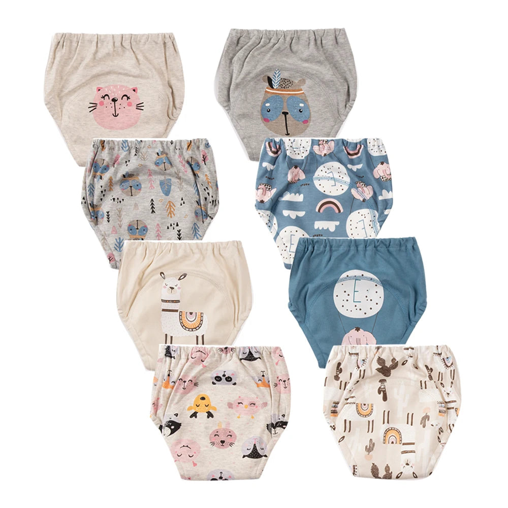 Baby Reusable Waterproof Training Diapers Cotton Nappies