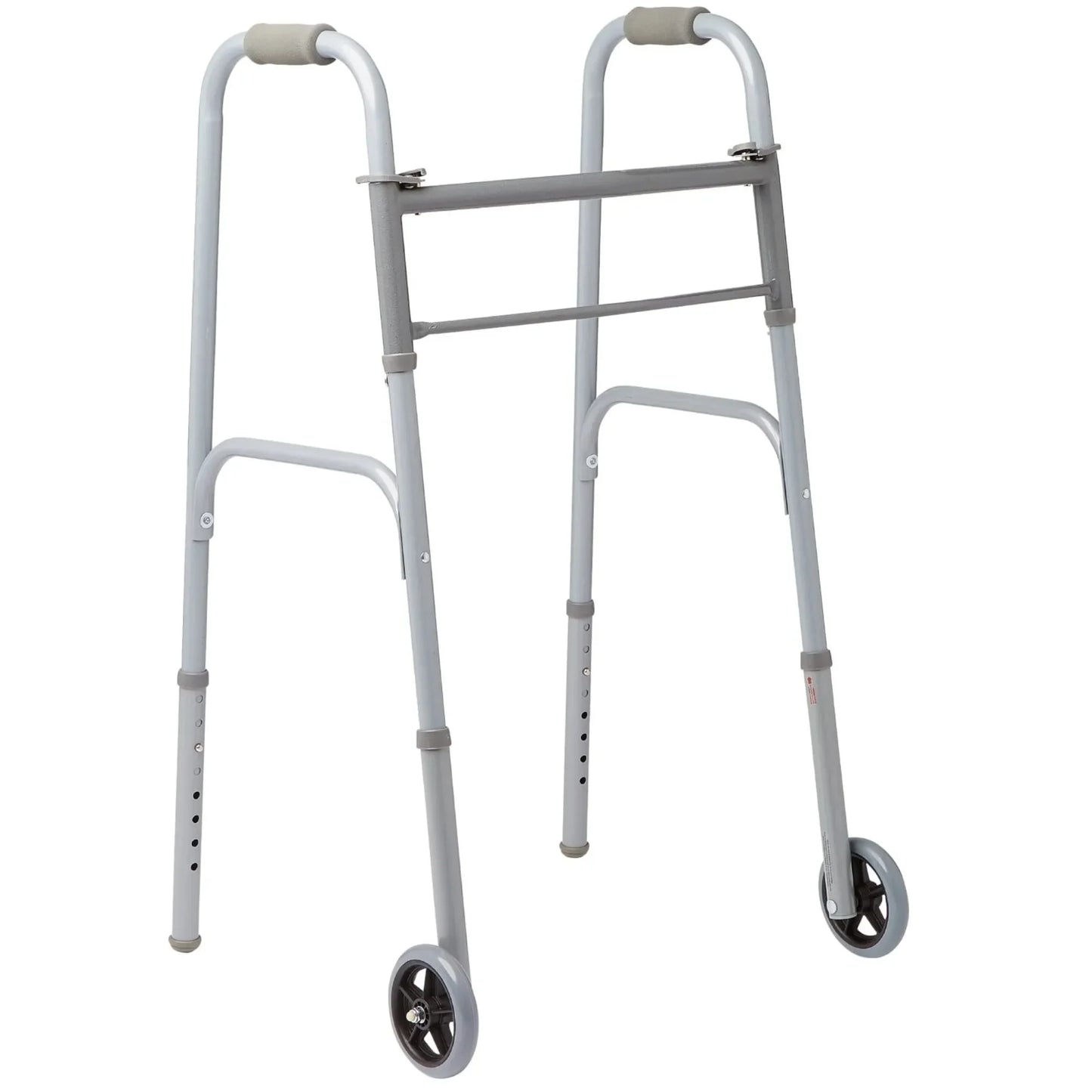Lightweight Folding Walker For Adults With Steel Frame 400 Lb
