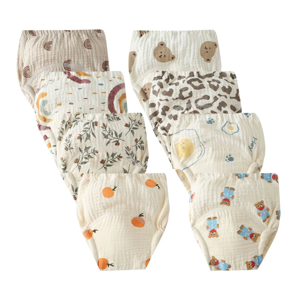 Baby Reusable Waterproof Training Diapers Cotton Nappies