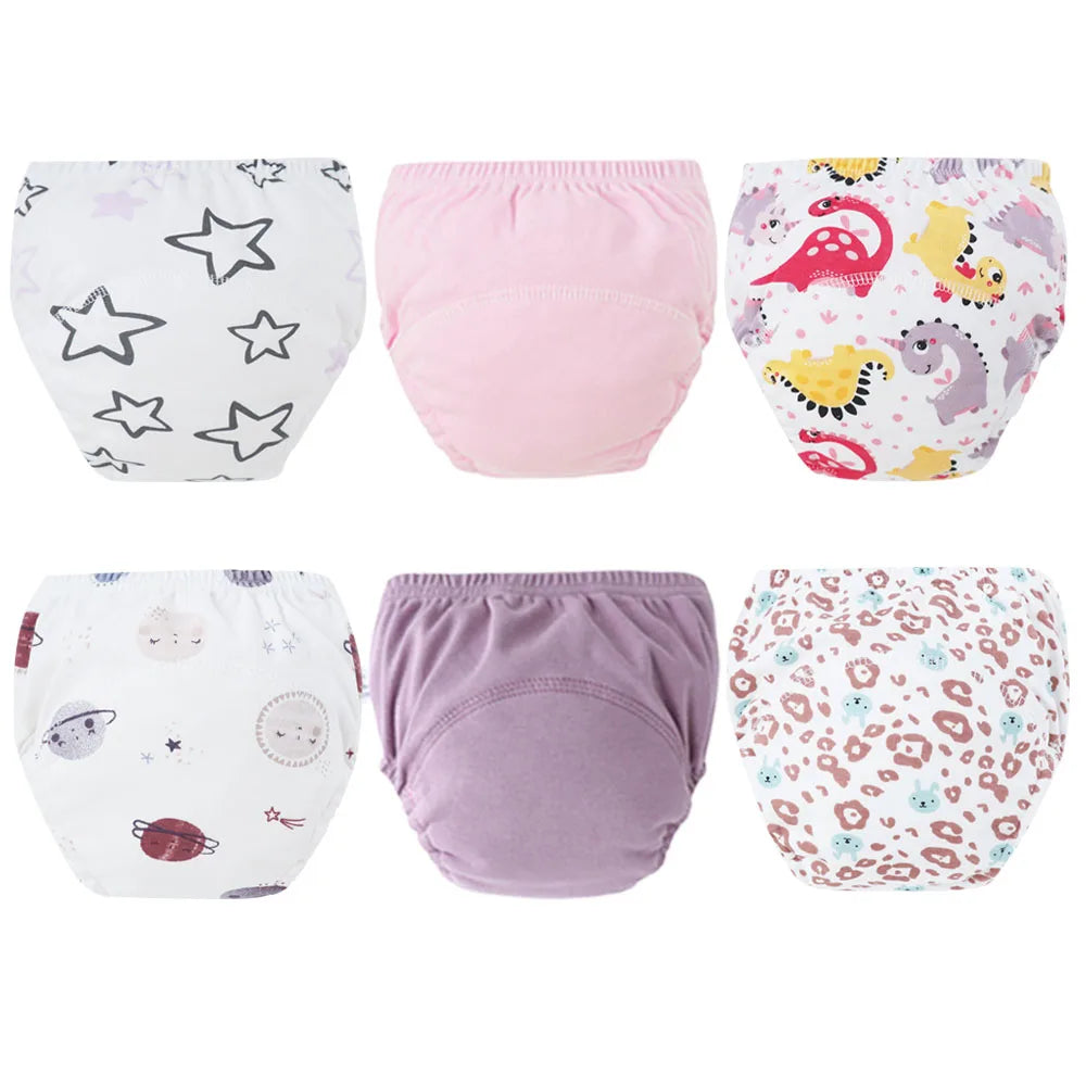 Baby Reusable Waterproof Training Diapers Cotton Nappies