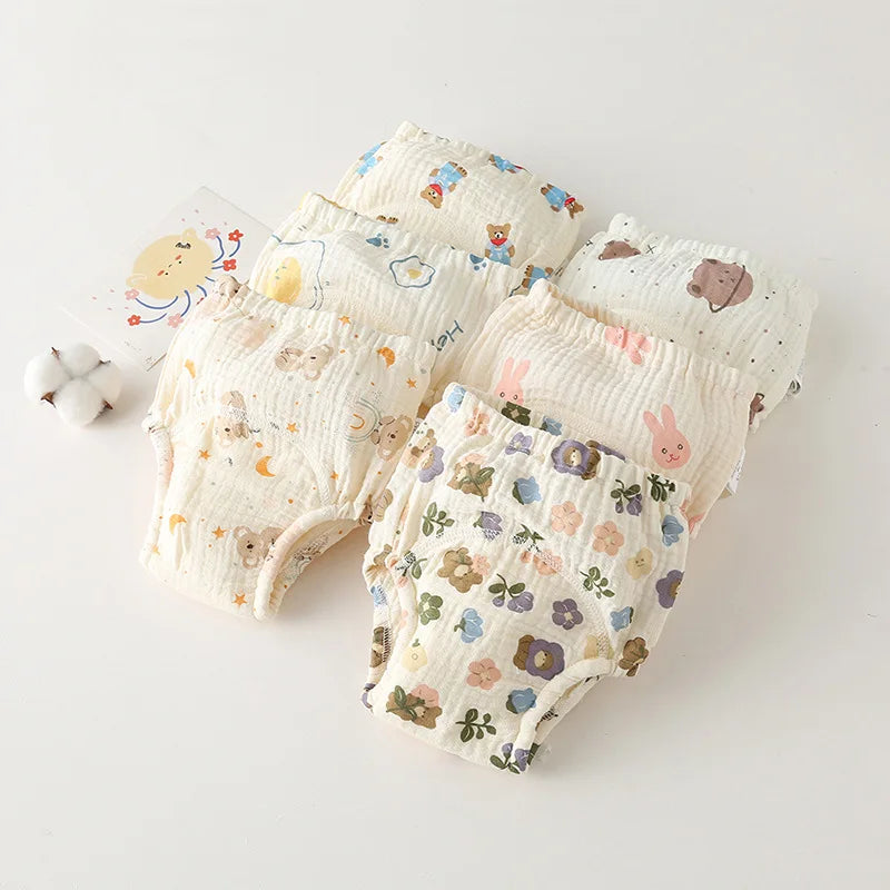 Baby Reusable Waterproof Training Diapers Cotton Nappies