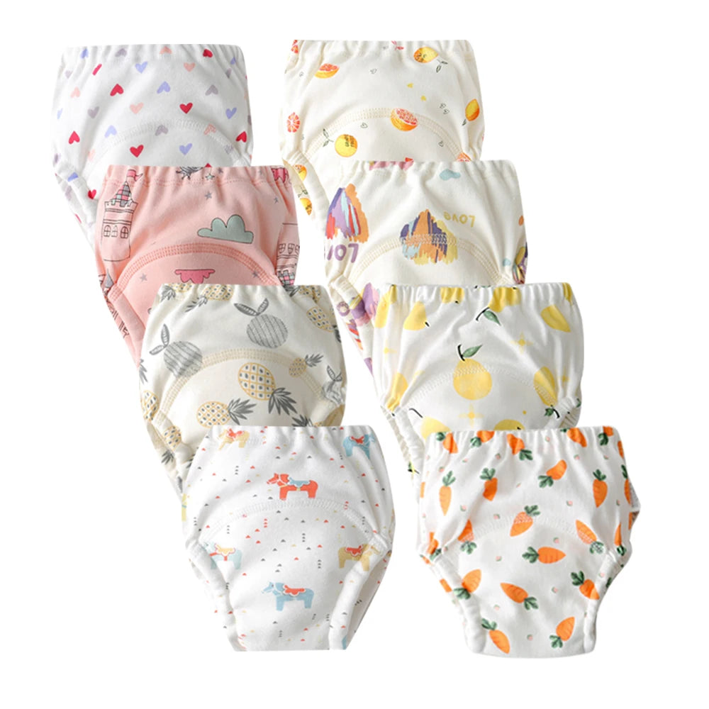 Baby Reusable Waterproof Training Diapers Cotton Nappies