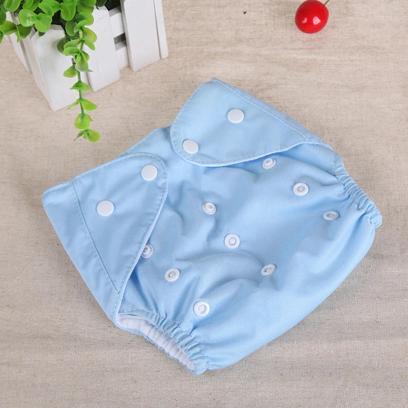 Baby Training Pants Diaper Underwear With Snap Buttons Washable