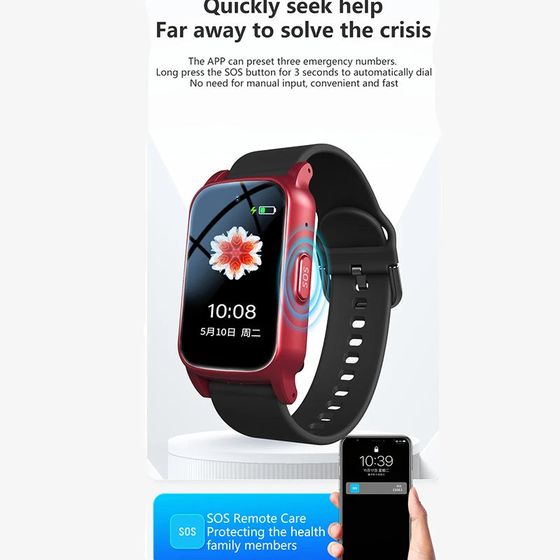 HANEEXIC GPS Bracelet With SOS Emergency Call And Fall Detection