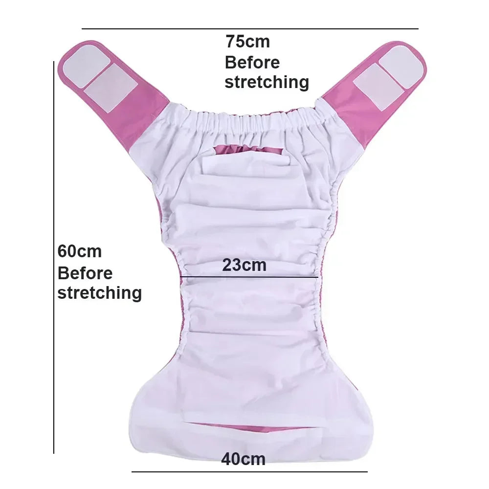 Reusable Adult Diapers for Incontinence Washable Cloth Pants