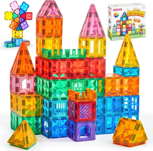 Joyfy Magnetic Building Tiles Educational STEM Toy