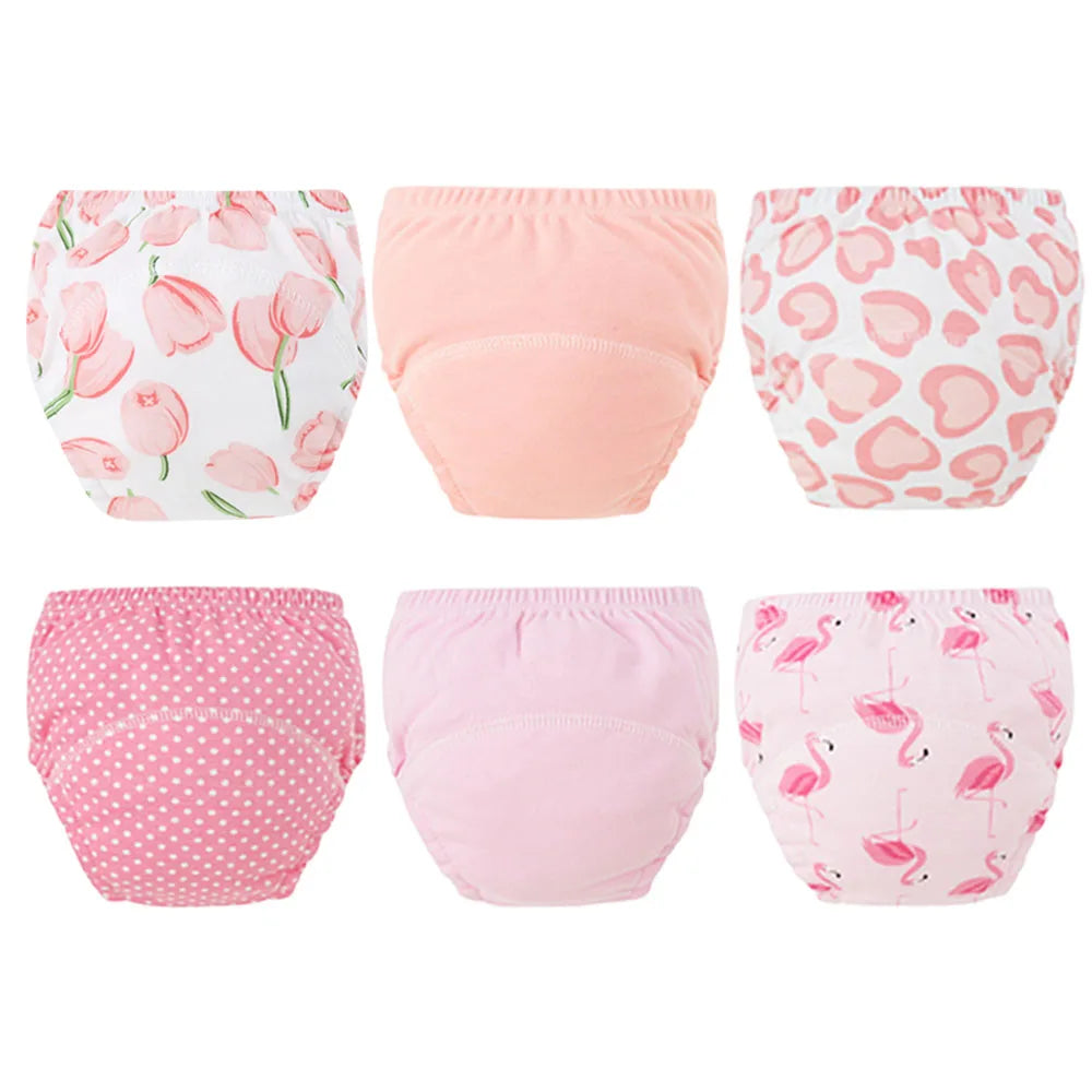 Baby Reusable Waterproof Training Diapers Cotton Nappies