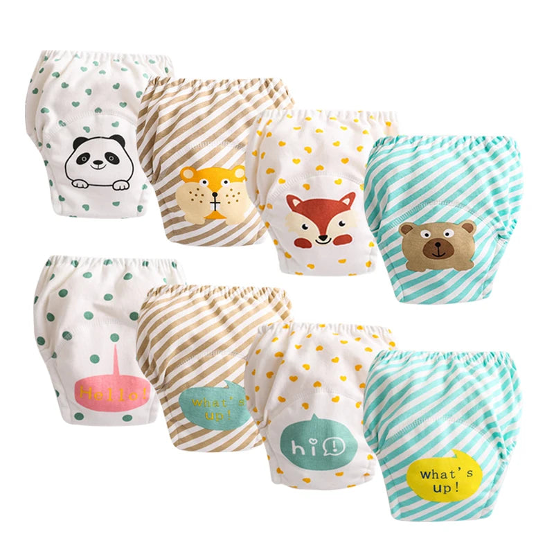 Baby Reusable Waterproof Training Diapers Cotton Nappies