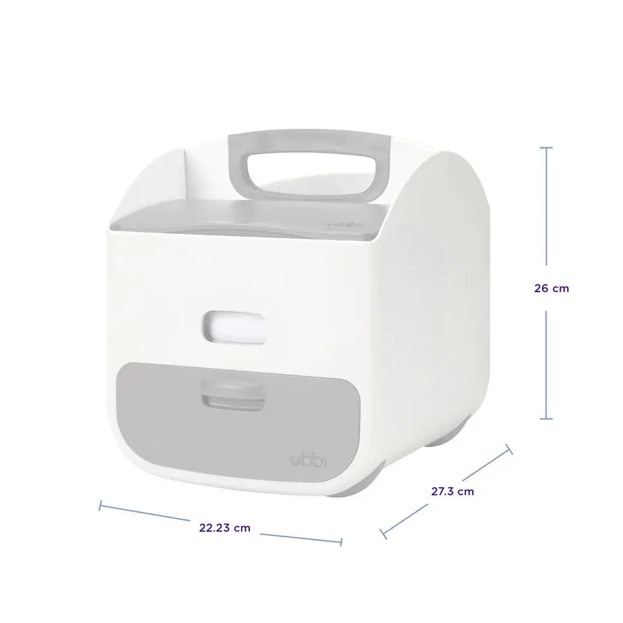 XMSJ Portable Diaper Changing Station Caddy Folding Mat