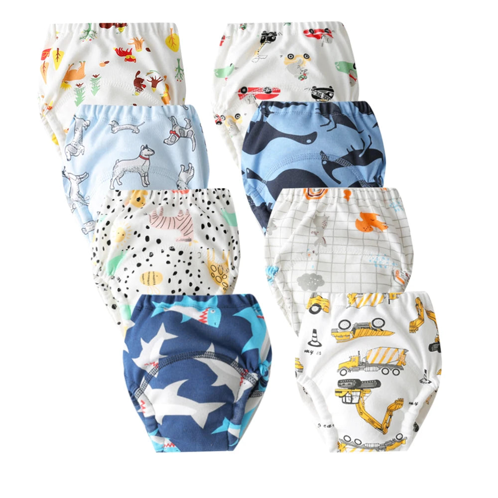 Baby Reusable Waterproof Training Diapers Cotton Nappies