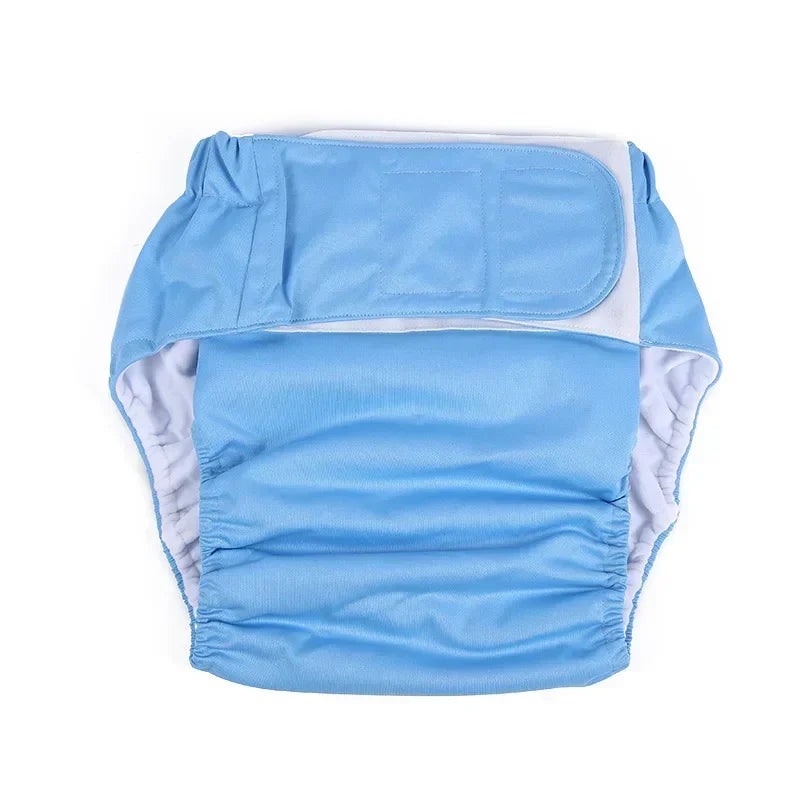 Noocuxuekon Reusable Adult Diapers Washable Cloth Incontinence Pants