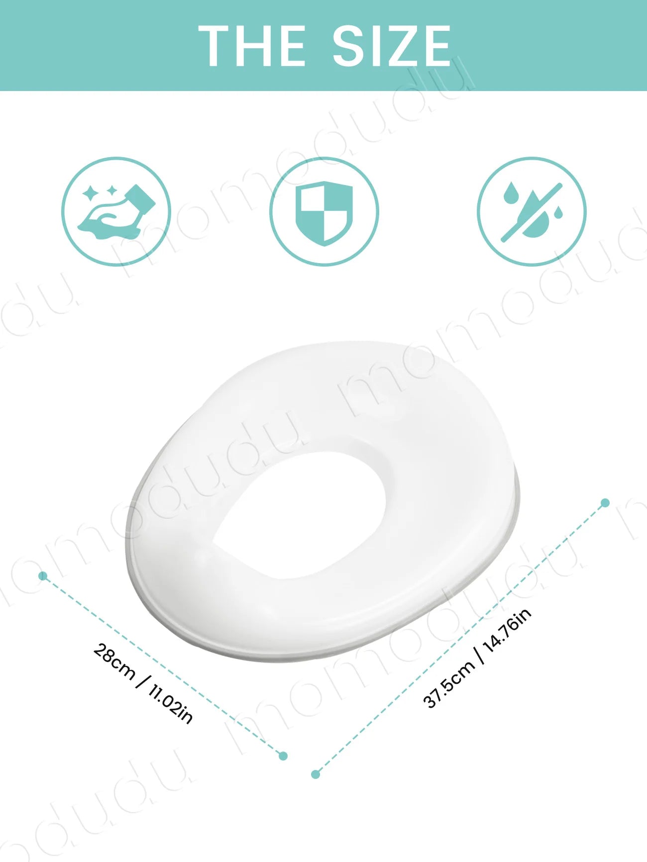 Momo&dudu Portable Toddler Toilet Seat With Splash Guard