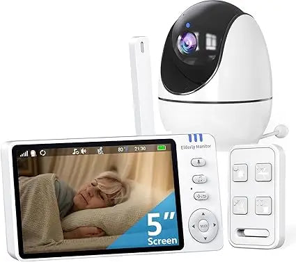 Kankeirr Elderly Monitor With Camera, Call Button And Two-Way Audio
