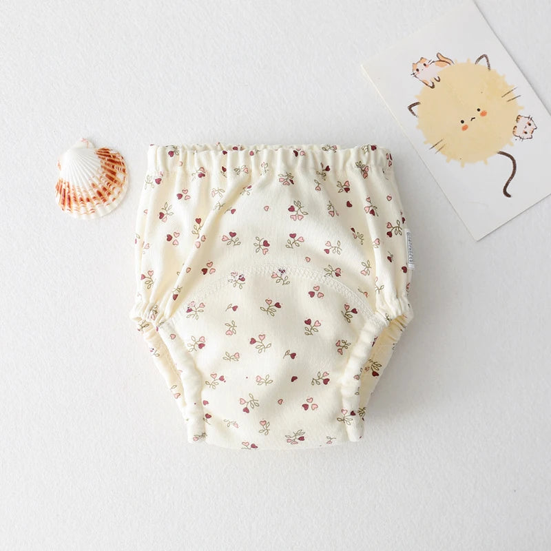 Baby Training Pants Washable Cotton Underwear For Potty Training
