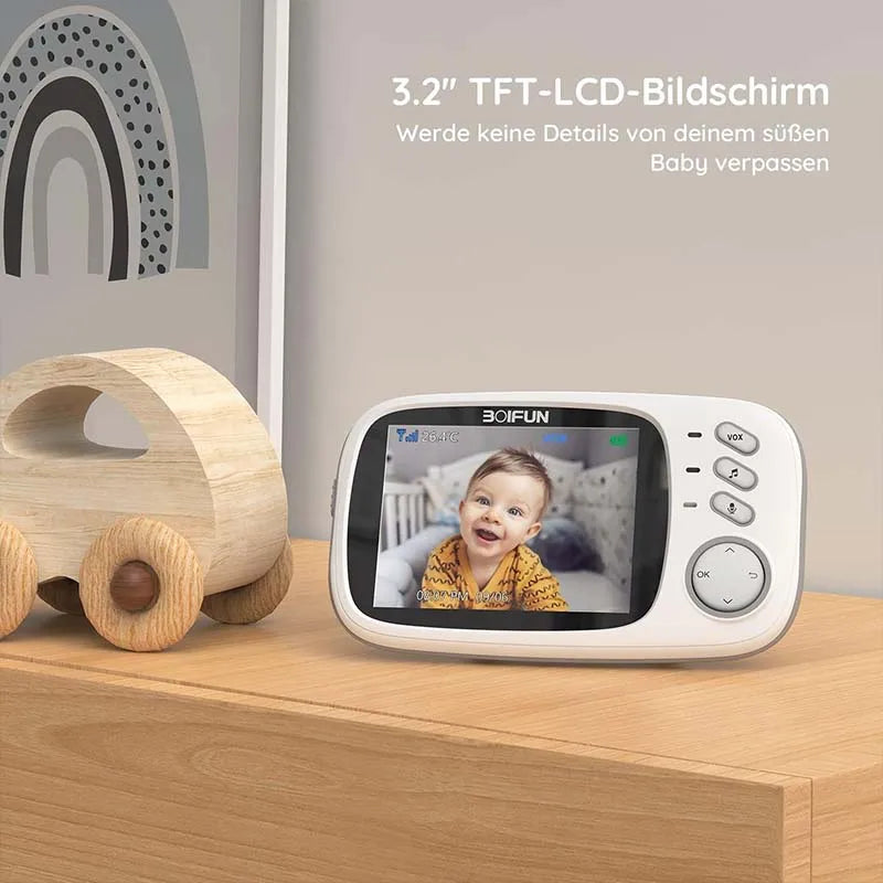 BOIFUN Wireless Baby Monitor With Camera And Night Vision