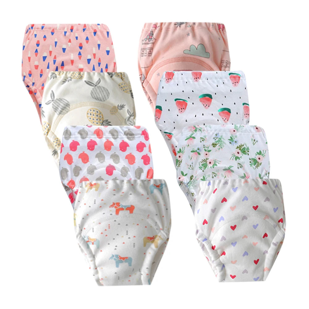 Baby Reusable Waterproof Training Diapers Cotton Nappies