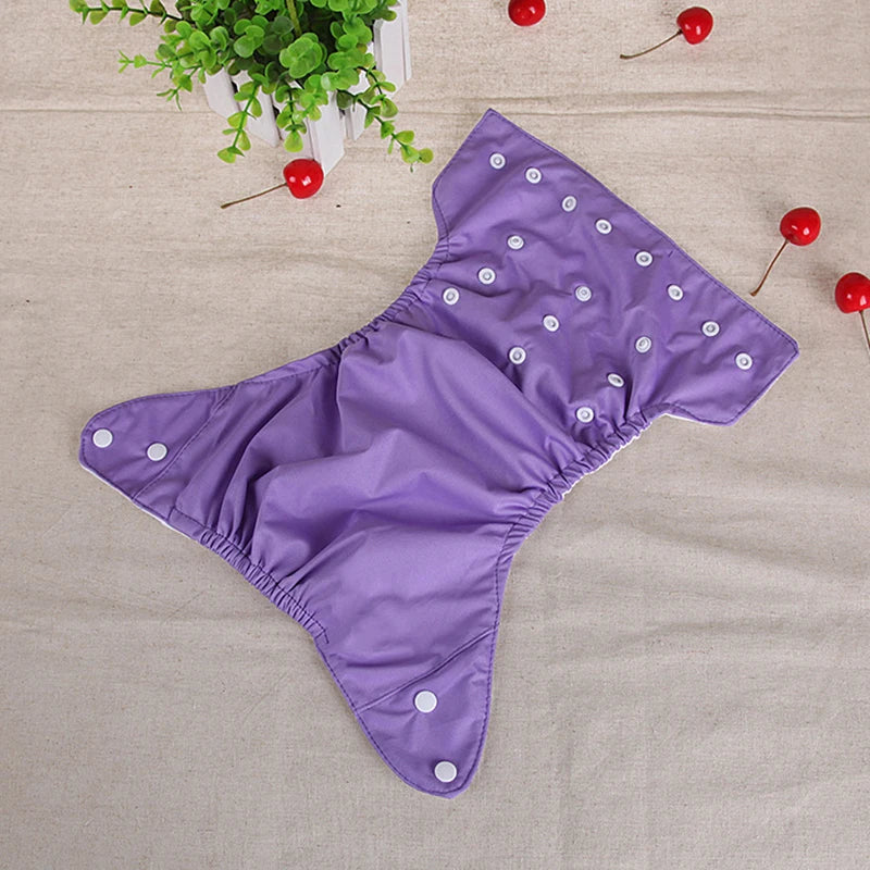 Baby Training Pants Diaper Underwear With Snap Buttons Washable